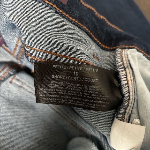 Gloria Vanderbilt Womens Amanda Classic Rise Tapered Jean Petite Size 10P Short - Picture 6 of 6